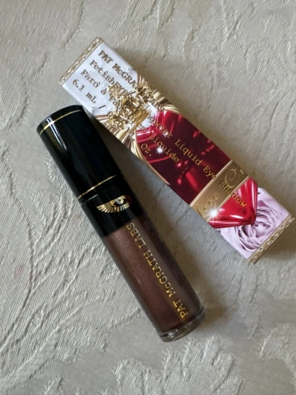 Pat McGrath Labs Fetish Eyes Liquid Eyeshadow — Platinum Bronze BNIB